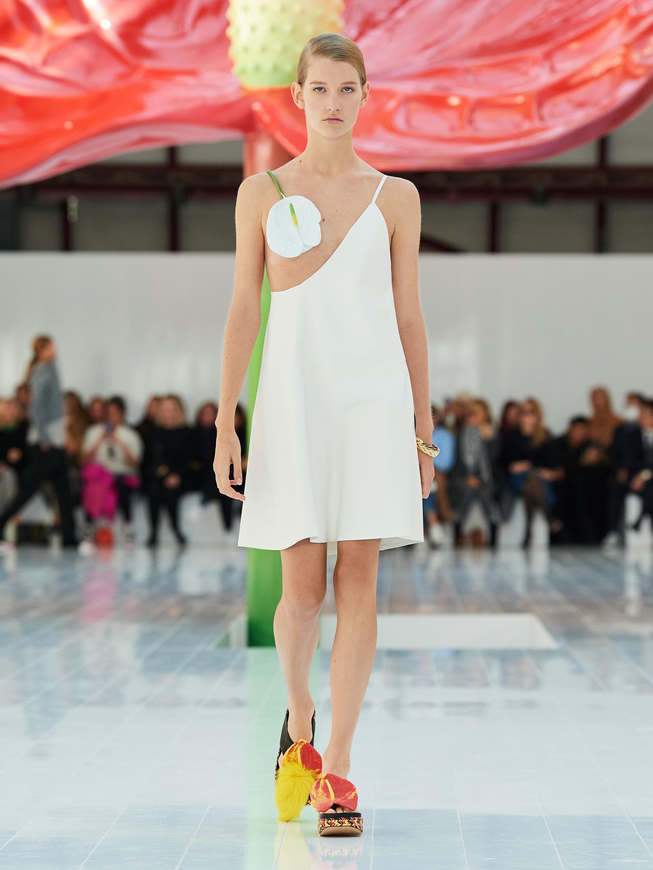 Loewe outlet white dress